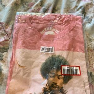 Pink “Jimi Hendrix” graphic tee